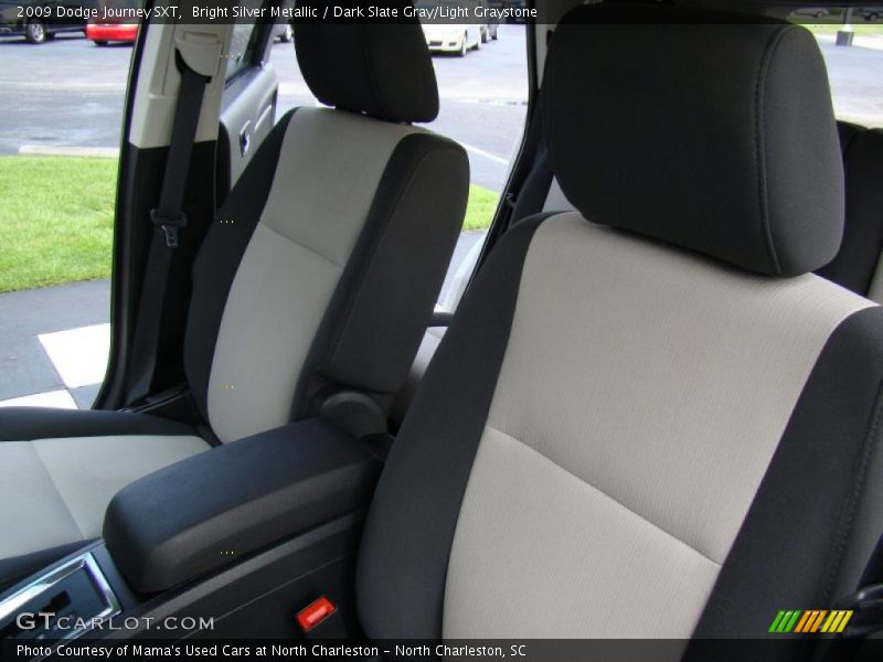 Bright Silver Metallic / Dark Slate Gray/Light Graystone 2009 Dodge Journey SXT