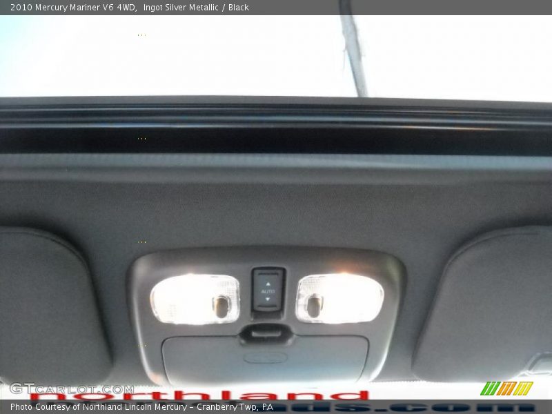 Ingot Silver Metallic / Black 2010 Mercury Mariner V6 4WD