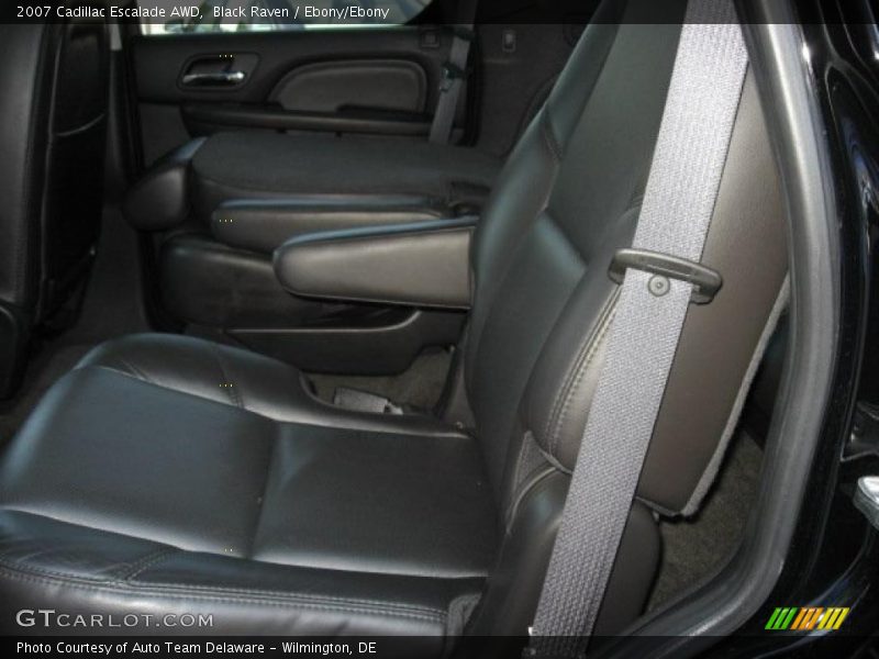 Black Raven / Ebony/Ebony 2007 Cadillac Escalade AWD