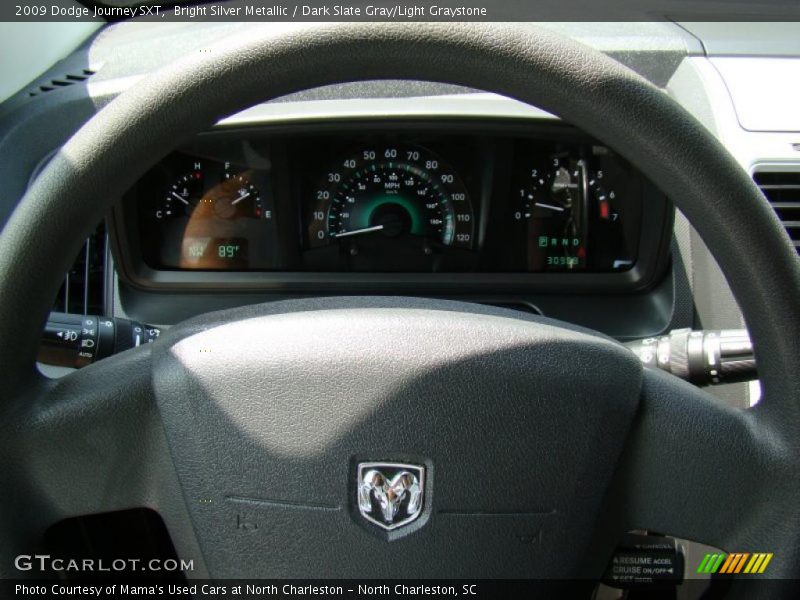 Bright Silver Metallic / Dark Slate Gray/Light Graystone 2009 Dodge Journey SXT