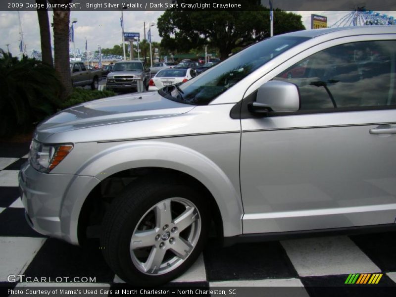 Bright Silver Metallic / Dark Slate Gray/Light Graystone 2009 Dodge Journey SXT