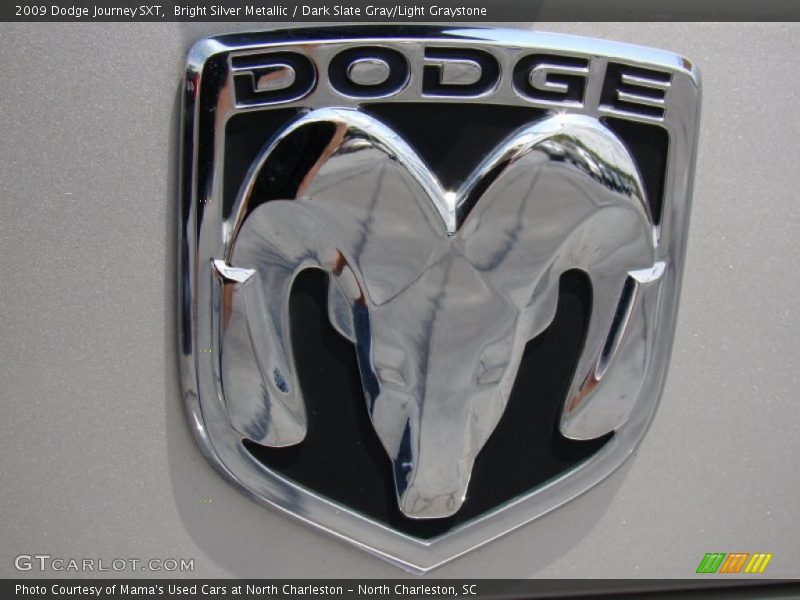Bright Silver Metallic / Dark Slate Gray/Light Graystone 2009 Dodge Journey SXT