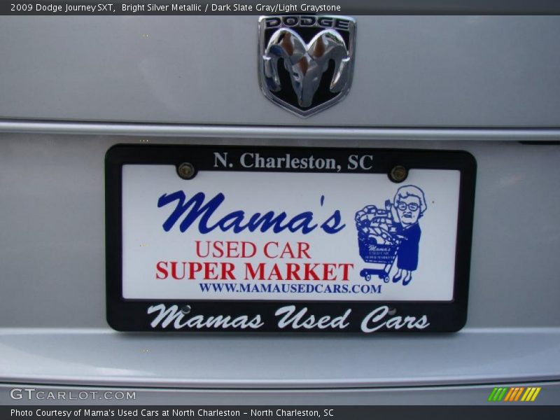 Bright Silver Metallic / Dark Slate Gray/Light Graystone 2009 Dodge Journey SXT
