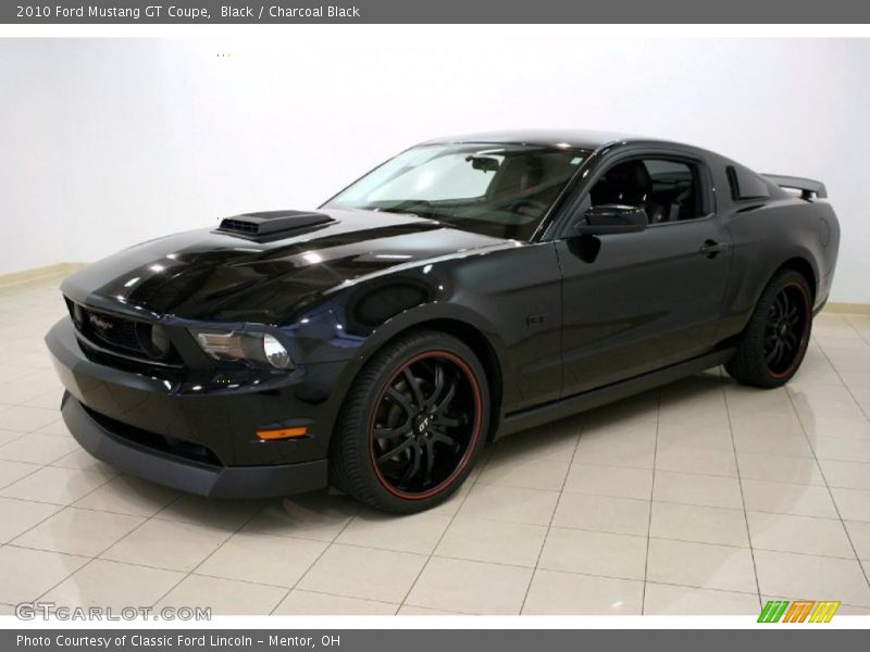 Black / Charcoal Black 2010 Ford Mustang GT Coupe