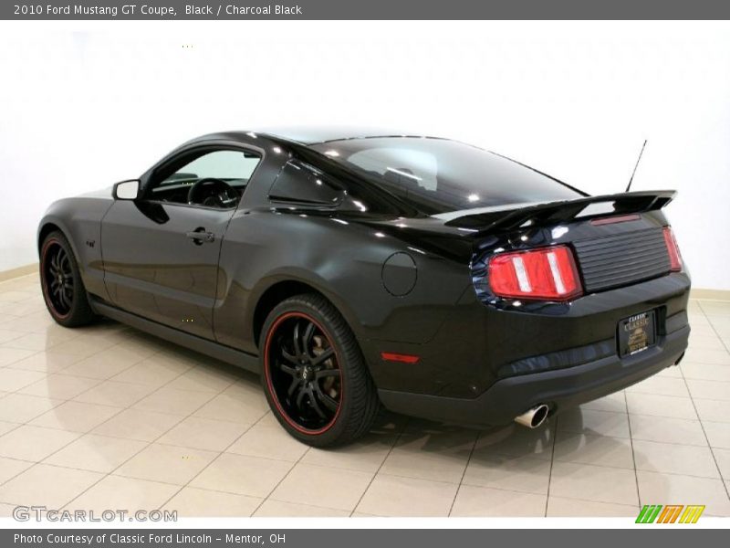 Black / Charcoal Black 2010 Ford Mustang GT Coupe
