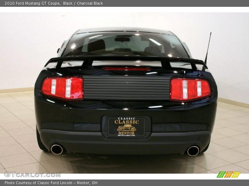 Black / Charcoal Black 2010 Ford Mustang GT Coupe