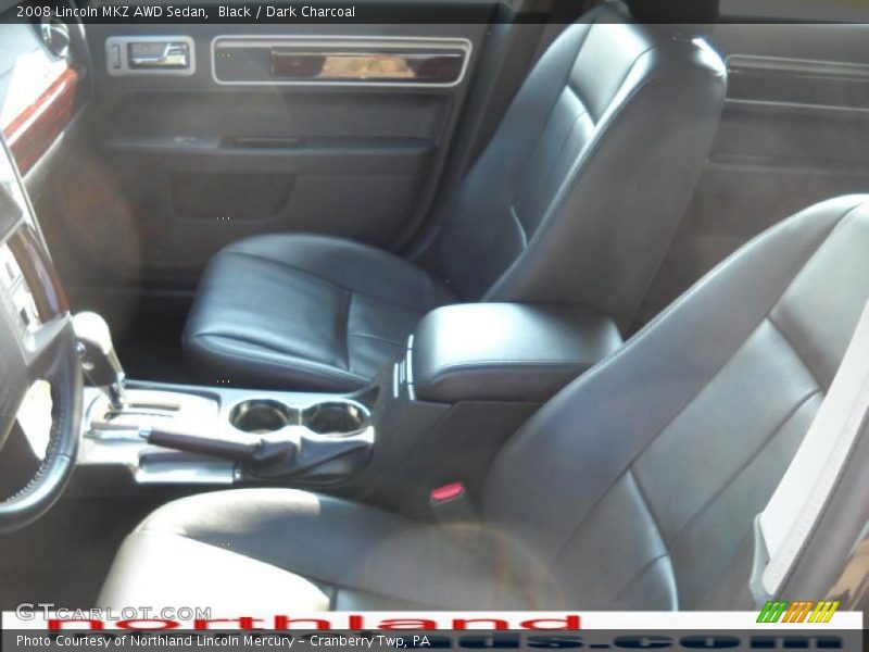 Black / Dark Charcoal 2008 Lincoln MKZ AWD Sedan
