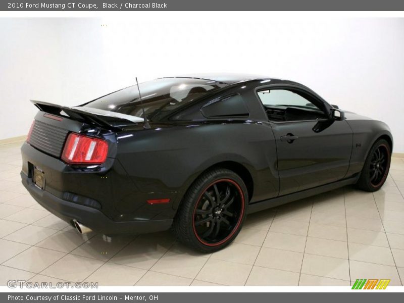 Black / Charcoal Black 2010 Ford Mustang GT Coupe