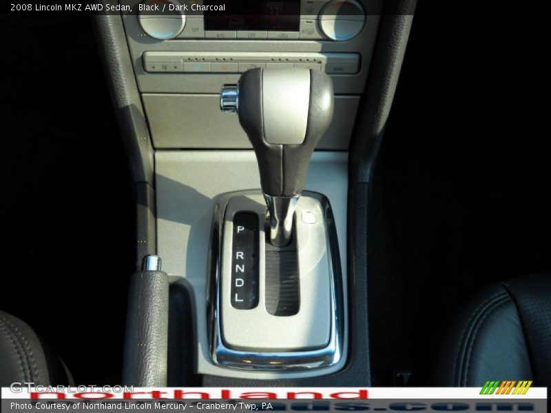Black / Dark Charcoal 2008 Lincoln MKZ AWD Sedan
