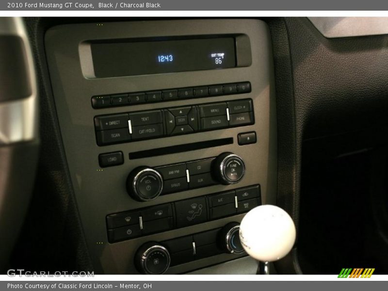Black / Charcoal Black 2010 Ford Mustang GT Coupe