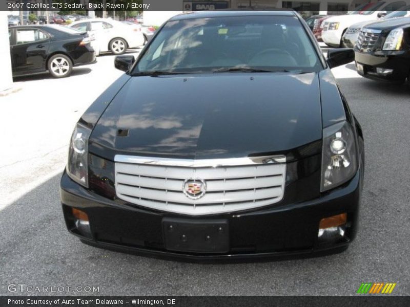 Black Raven / Ebony 2007 Cadillac CTS Sedan