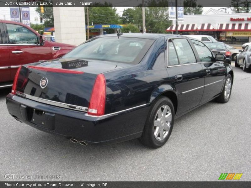 Blue Chip / Titanium 2007 Cadillac DTS Luxury