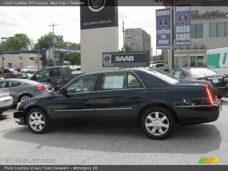Blue Chip / Titanium 2007 Cadillac DTS Luxury