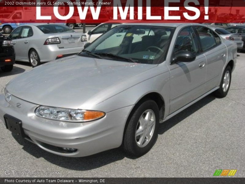 Sterling Metallic / Pewter 2002 Oldsmobile Alero GL Sedan