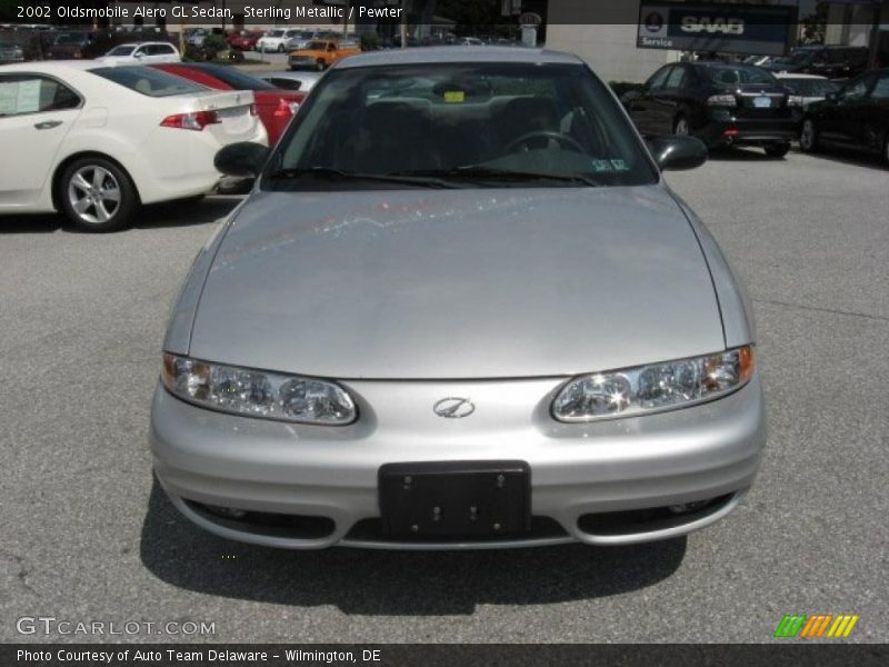 Sterling Metallic / Pewter 2002 Oldsmobile Alero GL Sedan