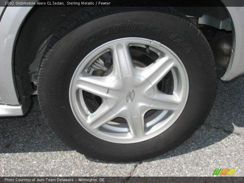 Sterling Metallic / Pewter 2002 Oldsmobile Alero GL Sedan