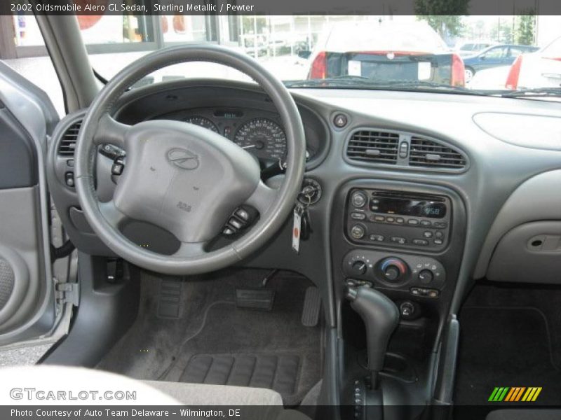 Sterling Metallic / Pewter 2002 Oldsmobile Alero GL Sedan