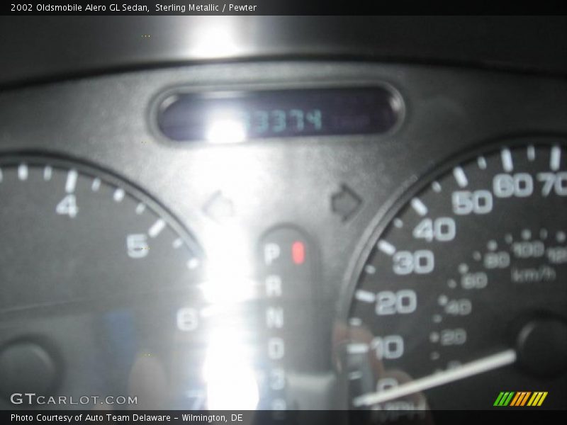Sterling Metallic / Pewter 2002 Oldsmobile Alero GL Sedan
