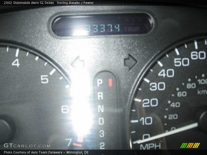 Sterling Metallic / Pewter 2002 Oldsmobile Alero GL Sedan