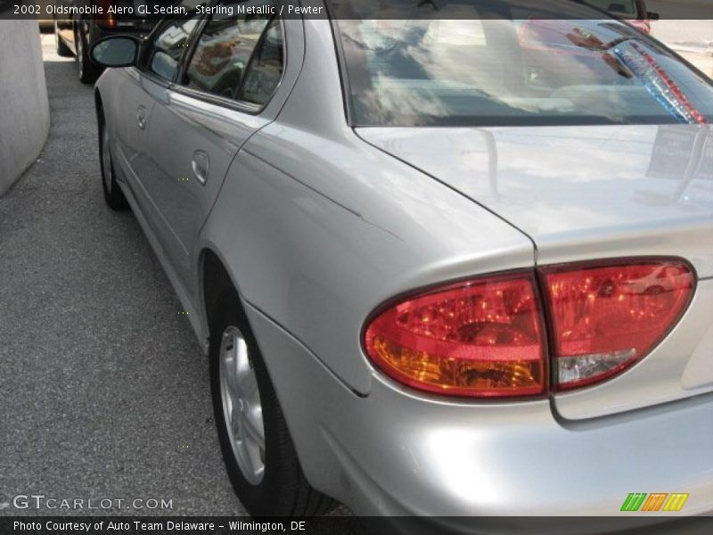 Sterling Metallic / Pewter 2002 Oldsmobile Alero GL Sedan