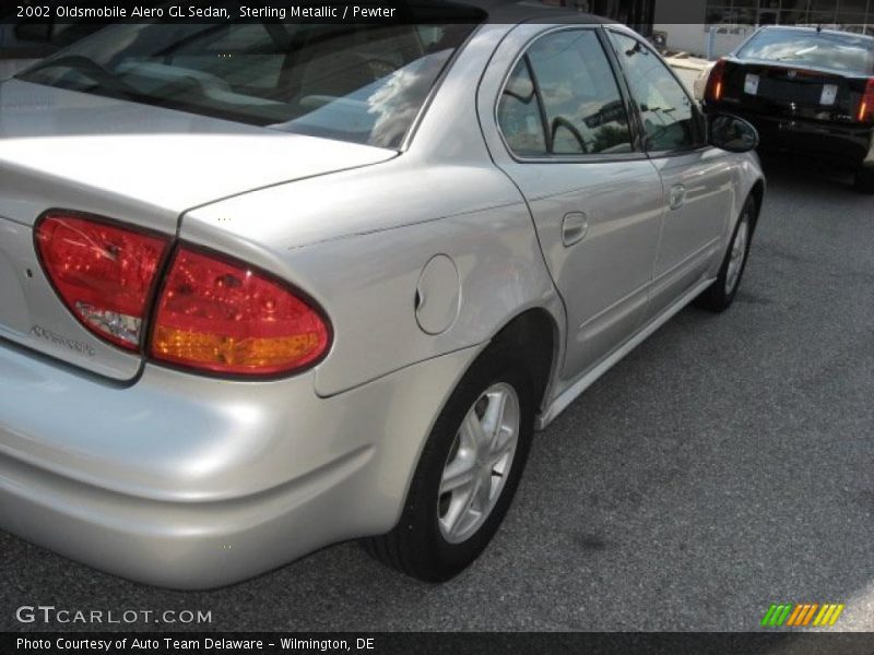 Sterling Metallic / Pewter 2002 Oldsmobile Alero GL Sedan