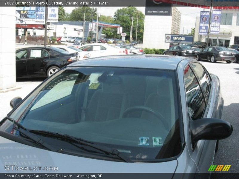 Sterling Metallic / Pewter 2002 Oldsmobile Alero GL Sedan