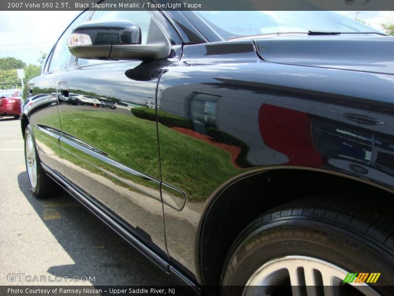 Black Sapphire Metallic / Taupe/Light Taupe 2007 Volvo S60 2.5T