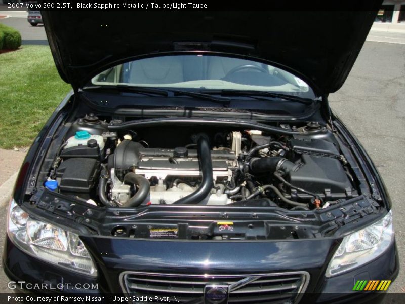 Black Sapphire Metallic / Taupe/Light Taupe 2007 Volvo S60 2.5T