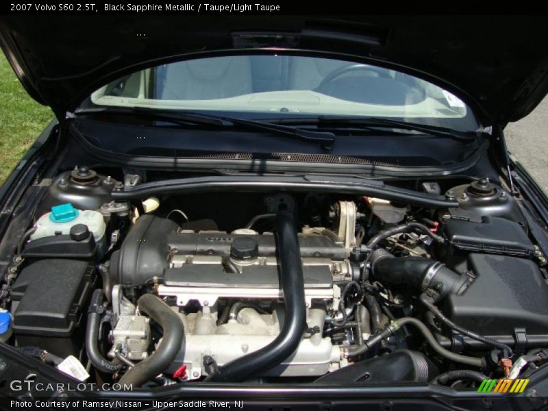 Black Sapphire Metallic / Taupe/Light Taupe 2007 Volvo S60 2.5T
