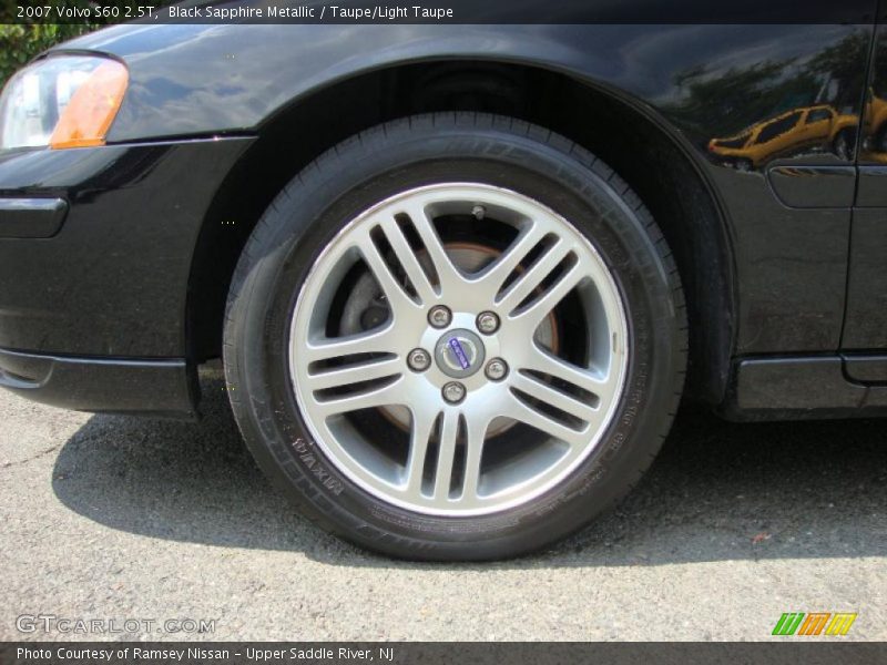 Black Sapphire Metallic / Taupe/Light Taupe 2007 Volvo S60 2.5T
