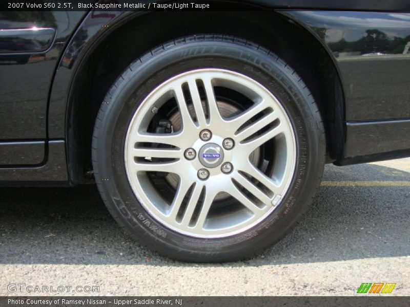 Black Sapphire Metallic / Taupe/Light Taupe 2007 Volvo S60 2.5T