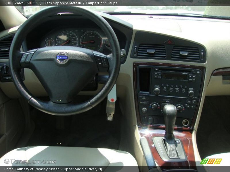 Black Sapphire Metallic / Taupe/Light Taupe 2007 Volvo S60 2.5T