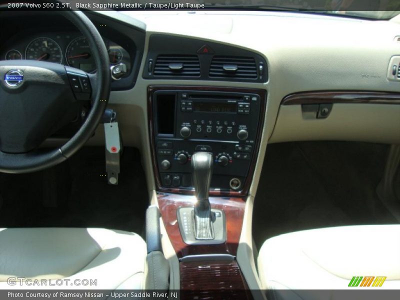 Black Sapphire Metallic / Taupe/Light Taupe 2007 Volvo S60 2.5T