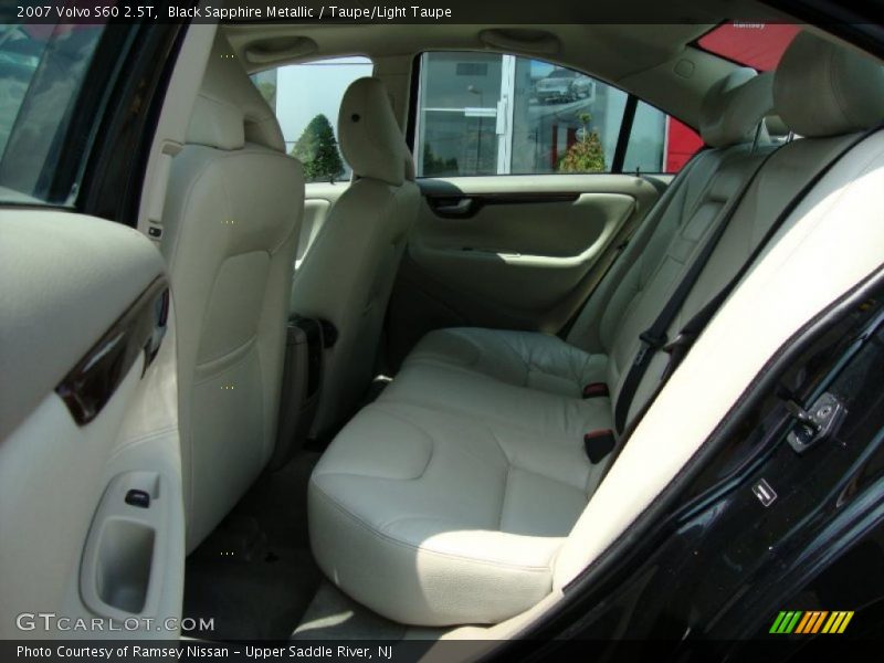 Black Sapphire Metallic / Taupe/Light Taupe 2007 Volvo S60 2.5T