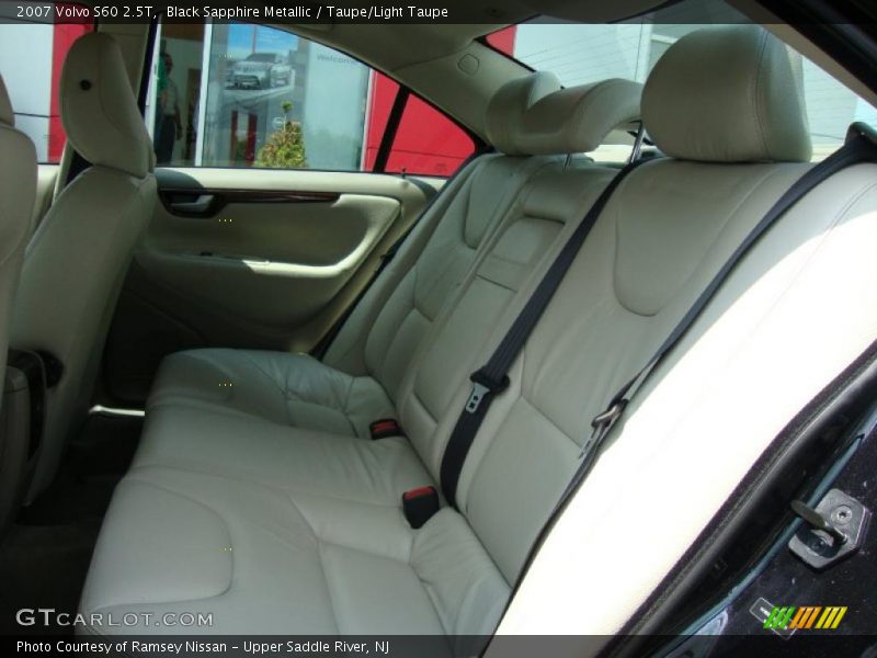 Black Sapphire Metallic / Taupe/Light Taupe 2007 Volvo S60 2.5T