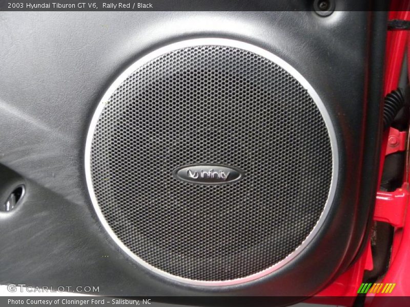 Rally Red / Black 2003 Hyundai Tiburon GT V6