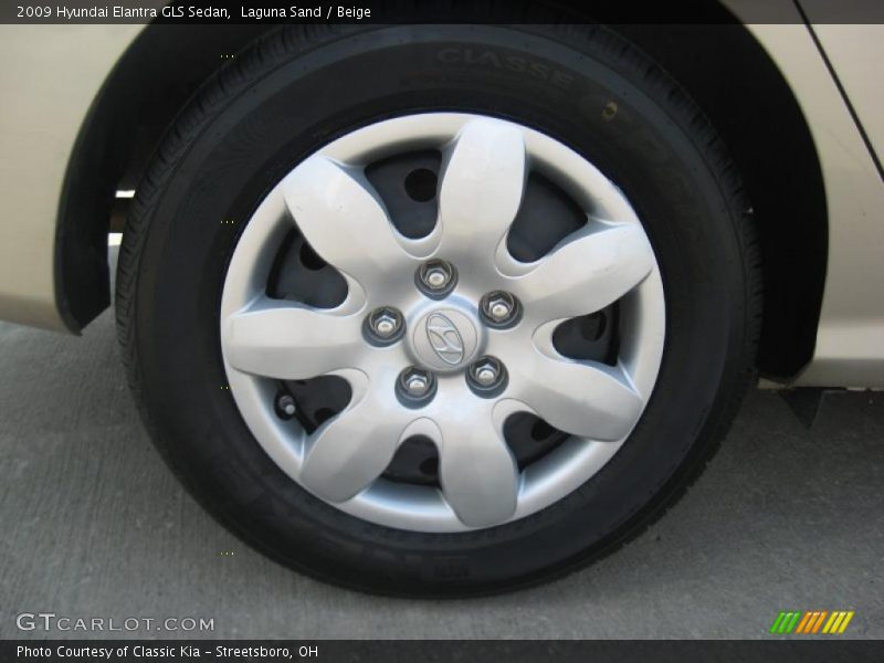 Laguna Sand / Beige 2009 Hyundai Elantra GLS Sedan