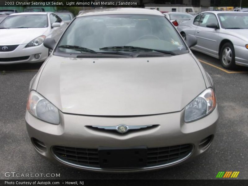 Light Almond Pearl Metallic / Sandstone 2003 Chrysler Sebring LX Sedan