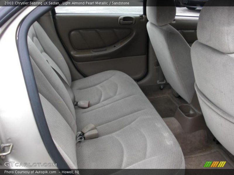 Light Almond Pearl Metallic / Sandstone 2003 Chrysler Sebring LX Sedan