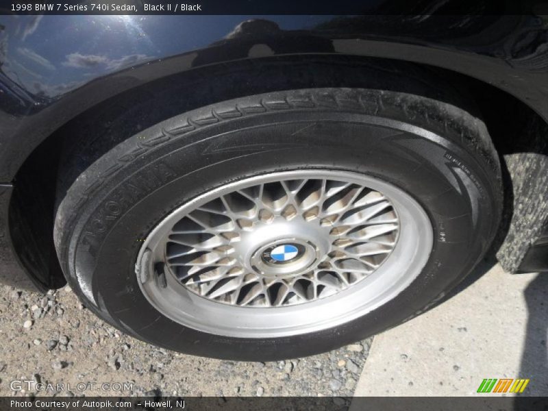 Black II / Black 1998 BMW 7 Series 740i Sedan