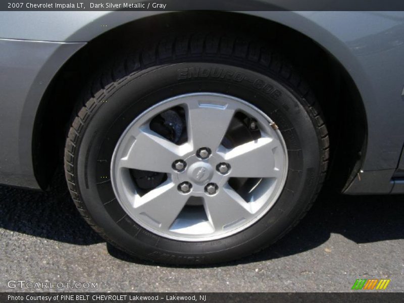 Dark Silver Metallic / Gray 2007 Chevrolet Impala LT