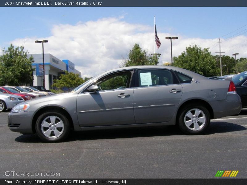 Dark Silver Metallic / Gray 2007 Chevrolet Impala LT