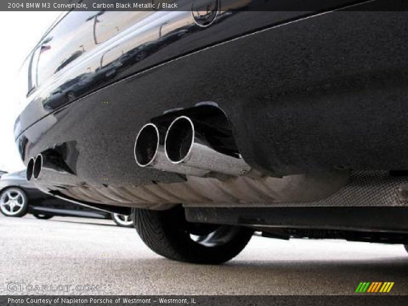 Carbon Black Metallic / Black 2004 BMW M3 Convertible