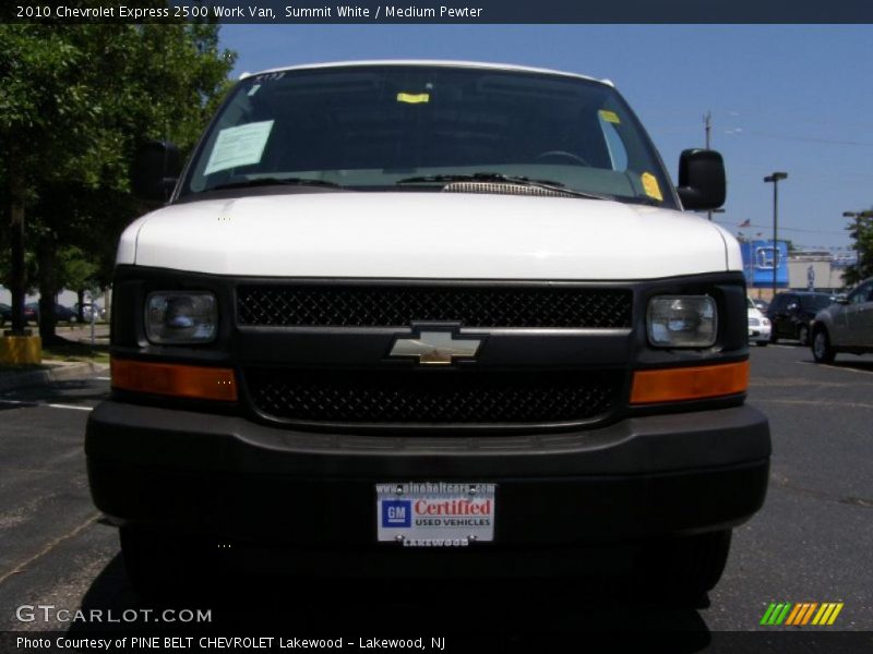 Summit White / Medium Pewter 2010 Chevrolet Express 2500 Work Van