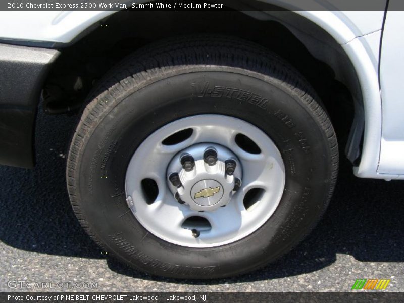 Summit White / Medium Pewter 2010 Chevrolet Express 2500 Work Van