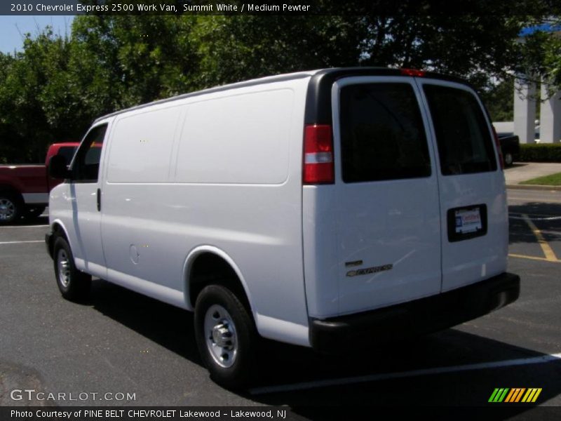 Summit White / Medium Pewter 2010 Chevrolet Express 2500 Work Van