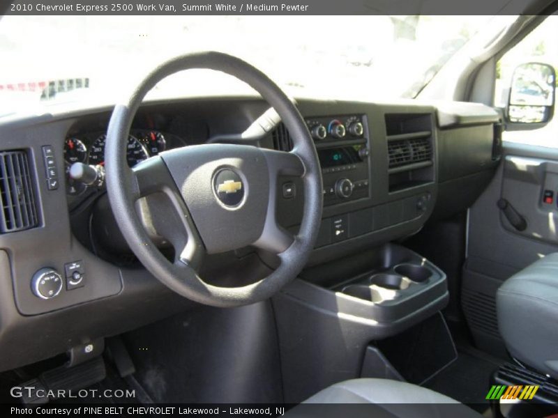 Summit White / Medium Pewter 2010 Chevrolet Express 2500 Work Van