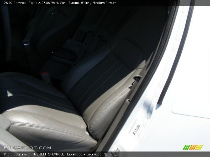 Summit White / Medium Pewter 2010 Chevrolet Express 2500 Work Van