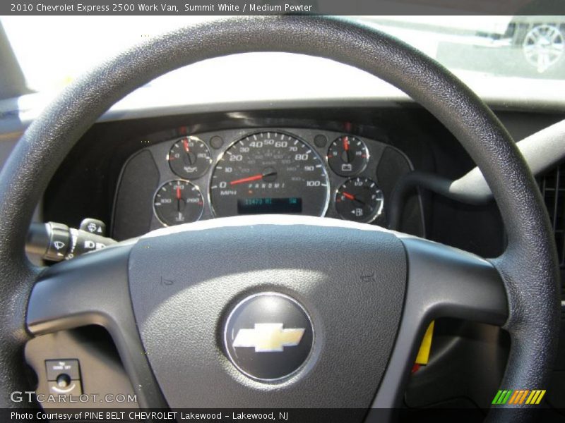 Summit White / Medium Pewter 2010 Chevrolet Express 2500 Work Van