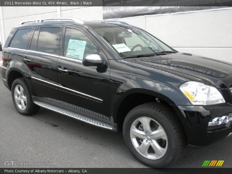 Black / Black 2011 Mercedes-Benz GL 450 4Matic
